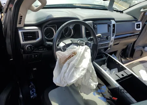 2019 Nissan Titan Sv из США, поврежденный, VIN 1N6AA1E5XKN504277